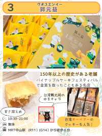 【台湾定番のお土産】オススメのパイナップルケーキ5選を紹介！