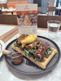 鹹甜waffle 