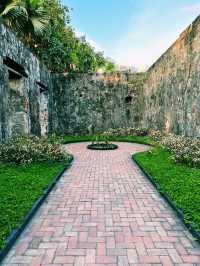 Golden Hour at Fort Santiago: A Step Back in Time