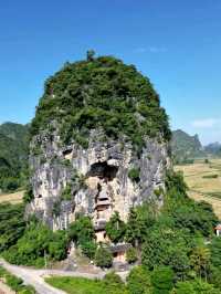 Temple Hanging on the Cliffs