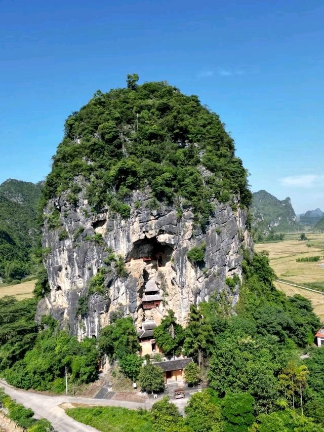 Temple Hanging on the Cliffs