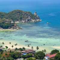 คาเฟ่บนภูเขาสุดชิล วิวสวยสุดปัง #เกาะเต่า 🌊🏝️