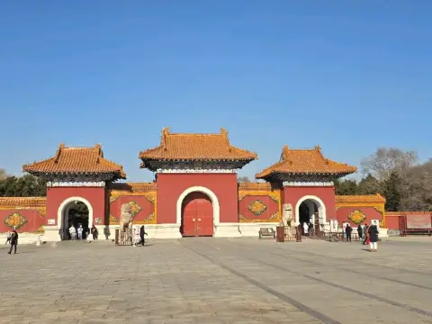 The Mausoleum of Qing Taizong Hong Taiji, known as Qing Zhaoling