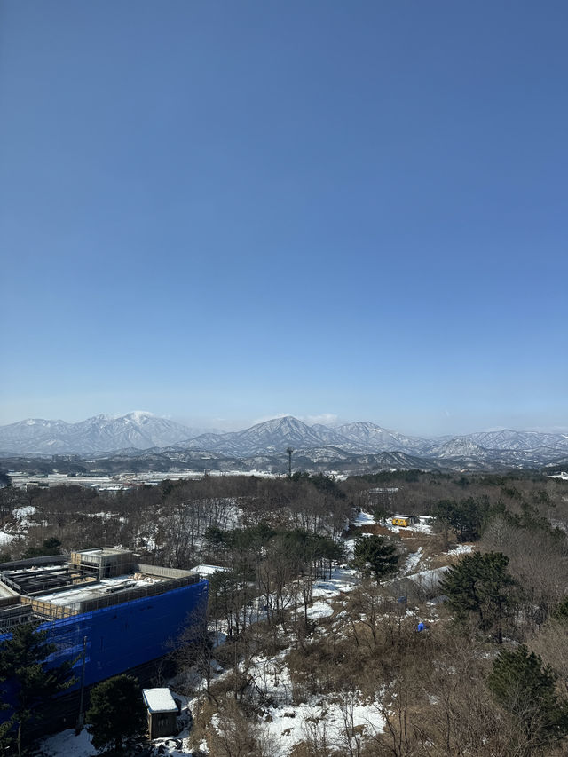 조용한 송지호 해변이 한눈에 보이는 강원도 호텔, 르네블루바이워커힐