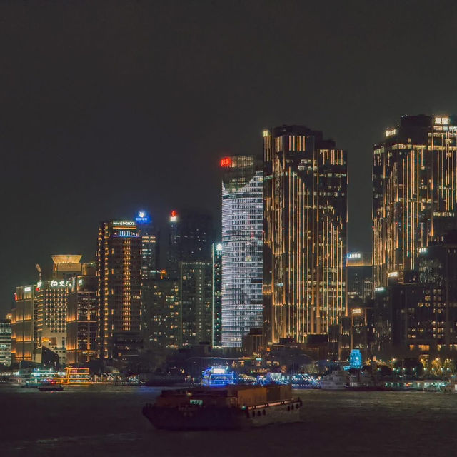 The Bund ตอนกลางคืนสวยมาก