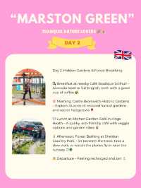 Marston Green for Tranquil Nature Lovers