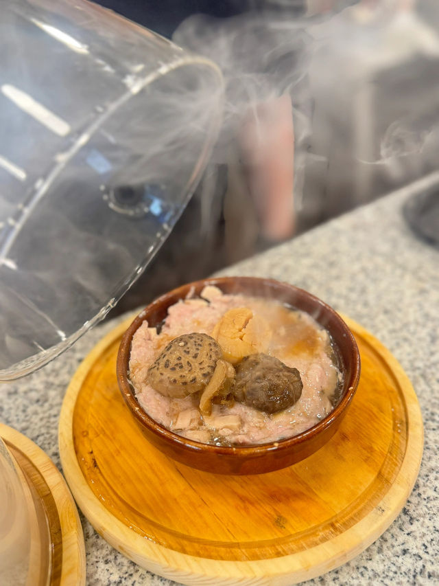 足料煙燻肉餅 用料上乘@煙燻肉餅料理