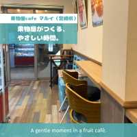 【宮崎】フルーツパフェ 果物屋cafe マルイ