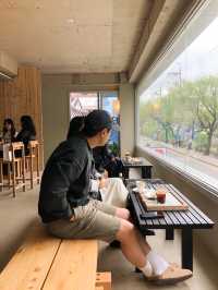행궁동 뷰가 한눈에 보이는 통창의 신상카페 🪟🍃