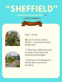 Sheffield for Steel & History Buffs 🏛️⚙️