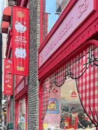 명동 새로오픈 귀염뽀짝 헬로키티 애플카페