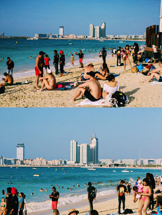 두바이 Ain Dubai & JBR 해변 중심 여행 일정 (1일 완성)  : 대관람차와 감성 해변을 하루에 