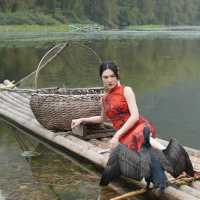 จุดชมวิวธนบัตร 20 หยวน เมืองโบราณซิงผิง