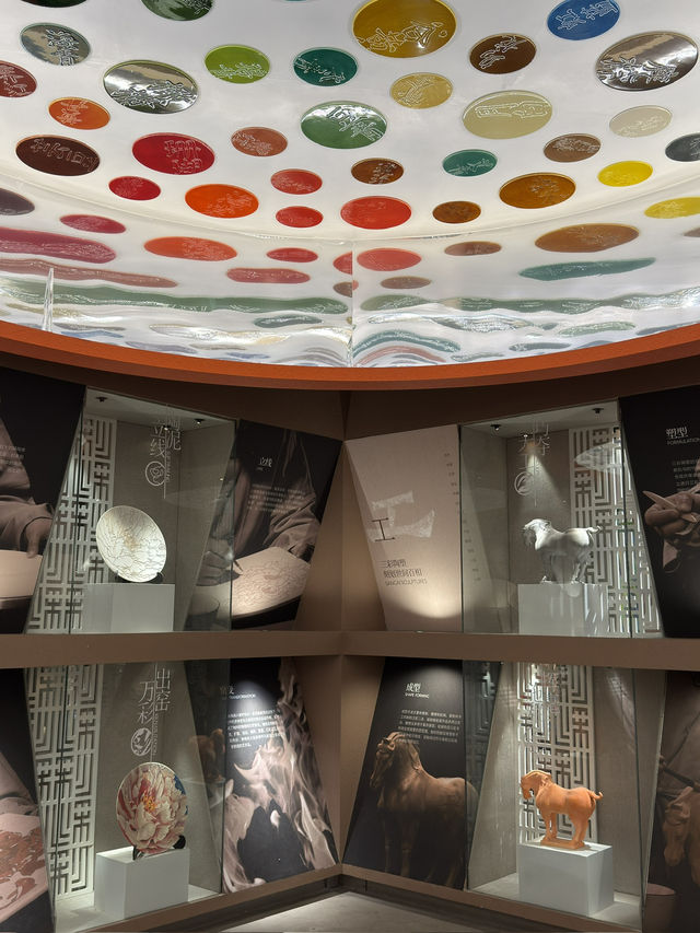 Best place to see 3-color glazed pottery
