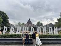 Twilight Tales at Prambanan: A Cloudy Evening Among Ancient Stones