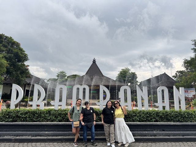 Twilight Tales at Prambanan: A Cloudy Evening Among Ancient Stones