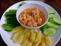 กินปู ดูเหยี่ยว ที่หมู่บ้านไร้แผ่นดิน ขลุง จันทบุร