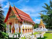 วัดวังหว้า วัดเก่าแก่ประเพณีห่มผ้าพระเจดีย์กลางน้ำ