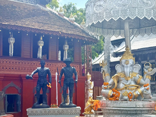 Shimmering Silence: A Morning at Wat Sri Suphan