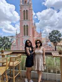 Ola Hale Café – The Cutest Spot with Pink Church Views in Ho Chi Minh City
