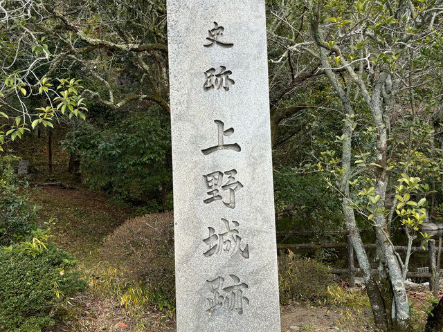 伊賀上野城（石垣非常壯觀）