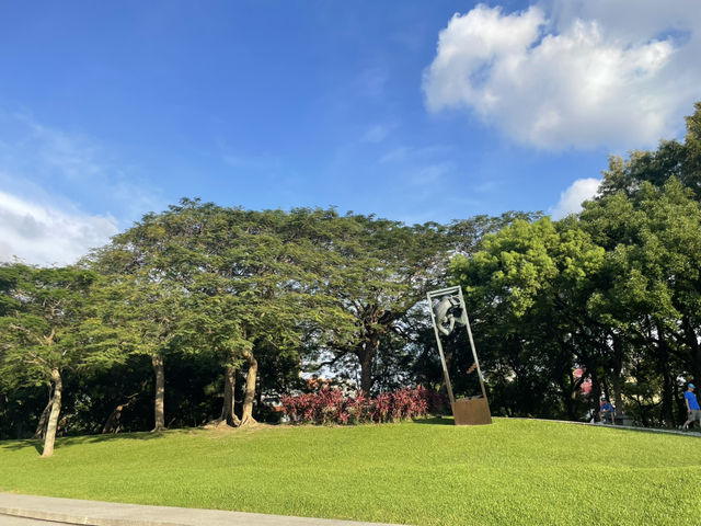漫遊台中國美館：藝術與綠意的悠閒對話