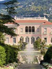 🏛️ 羅斯柴爾德花園別墅（Villa Ephrussi de Rothschild）攻略｜蔚藍海岸的貴族粉紅夢