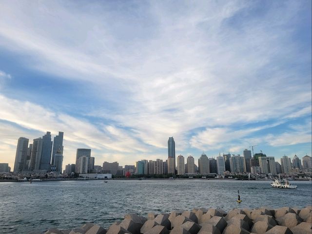 青島情人壩漫步記