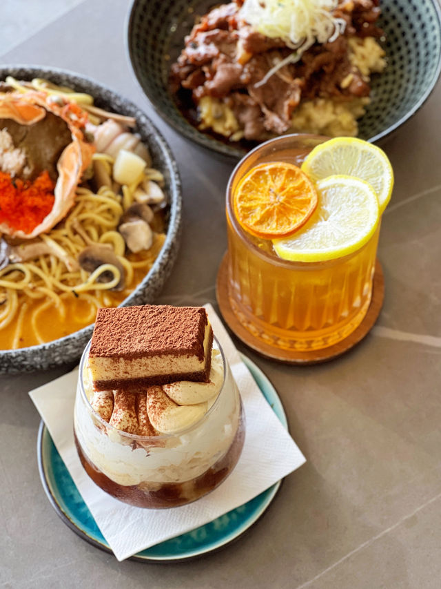 銅鑼灣維港海景樓上咖啡店
