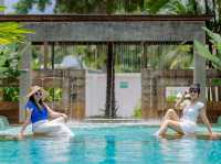 รีสอร์ตสไตล์ทรอปิคอล บรรยากาศร่มรื่น 