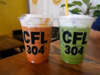 Cafele Cafe 304ร้านคาเฟ่สีเหลืองน่ารัก