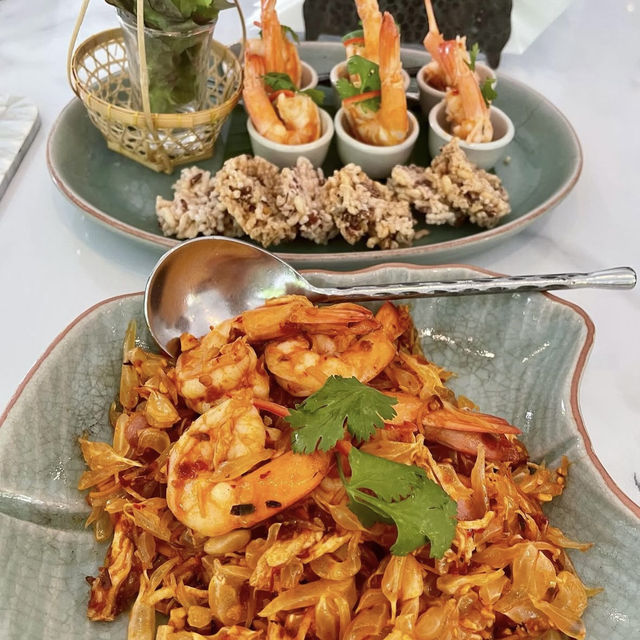 伝統的な本格タイの美食をいただけるレストラン🇹🇭