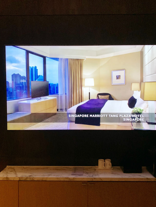 オーチャードの中心で極上のくつろぎを — Singapore Marriott Tang Plaza Hotel