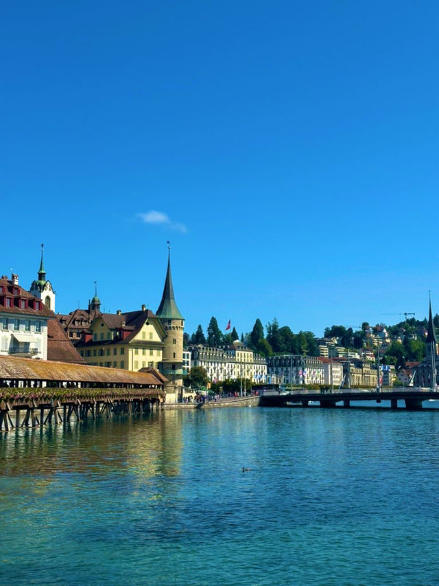 🏰中世と自然が調和する街 ― ルツェルンで感じるスイスの原風景