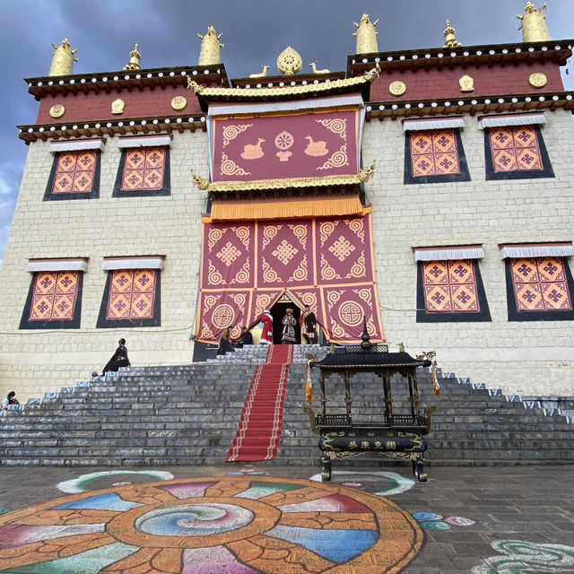 Ganden Sumtseling Monastery’s Golden Glow