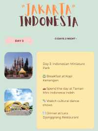 🇮🇩 Jakarta Itinerary 15: Culture & Traditions 🎭🏺
