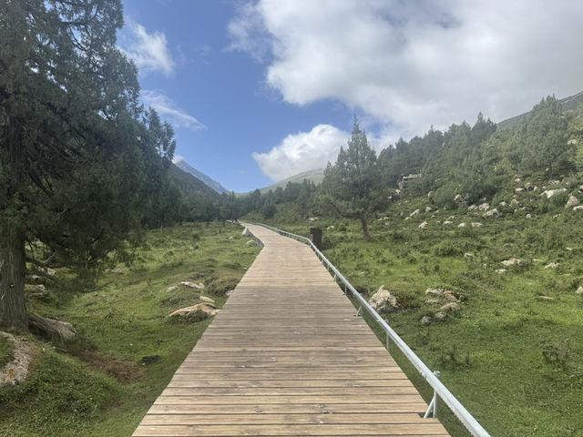 祁連山冰河溝