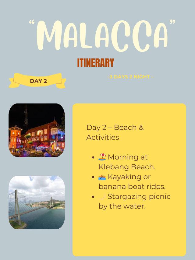 🚤 Water & Adventure in Malacca