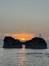 🇯🇵 🌅 Free Scenic Stop: Engetsu-to Viewing Spot (円月島眺望スポット)