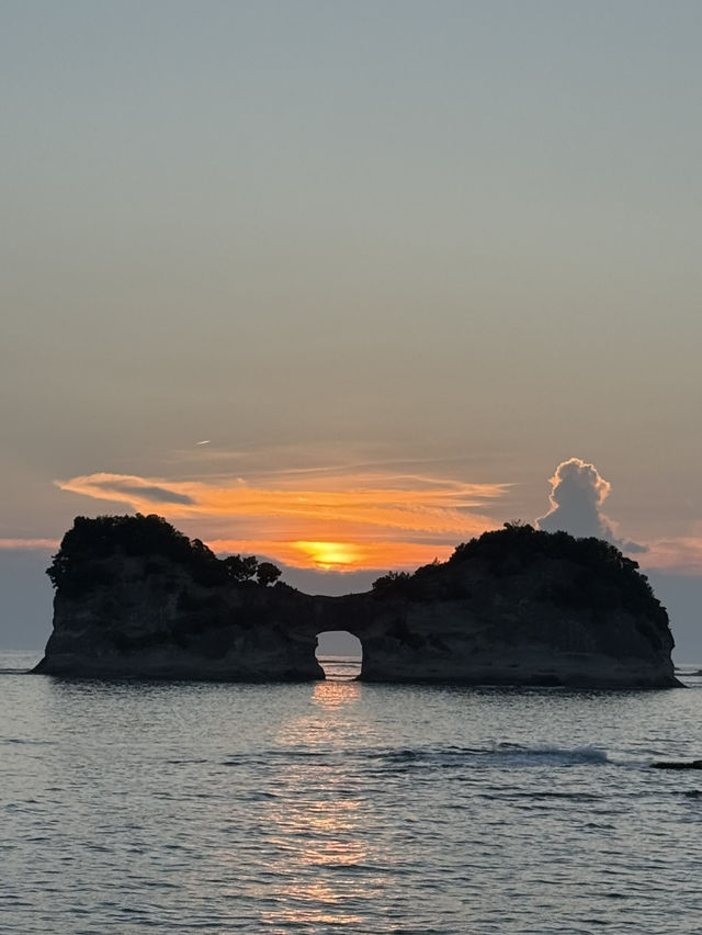 🇯🇵 🌅 Free Scenic Stop: Engetsu-to Viewing Spot (円月島眺望スポット)