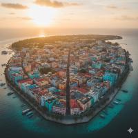 Male Maldives: เมืองหลวงสีสันสดใส