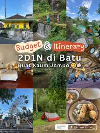 Destinasi Ga Capek di Batu!