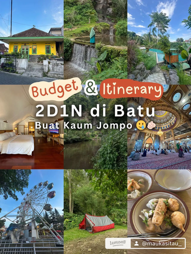 Destinasi Ga Capek di Batu!