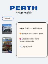 Perth 4 days itinerary for food lover🤏🏼