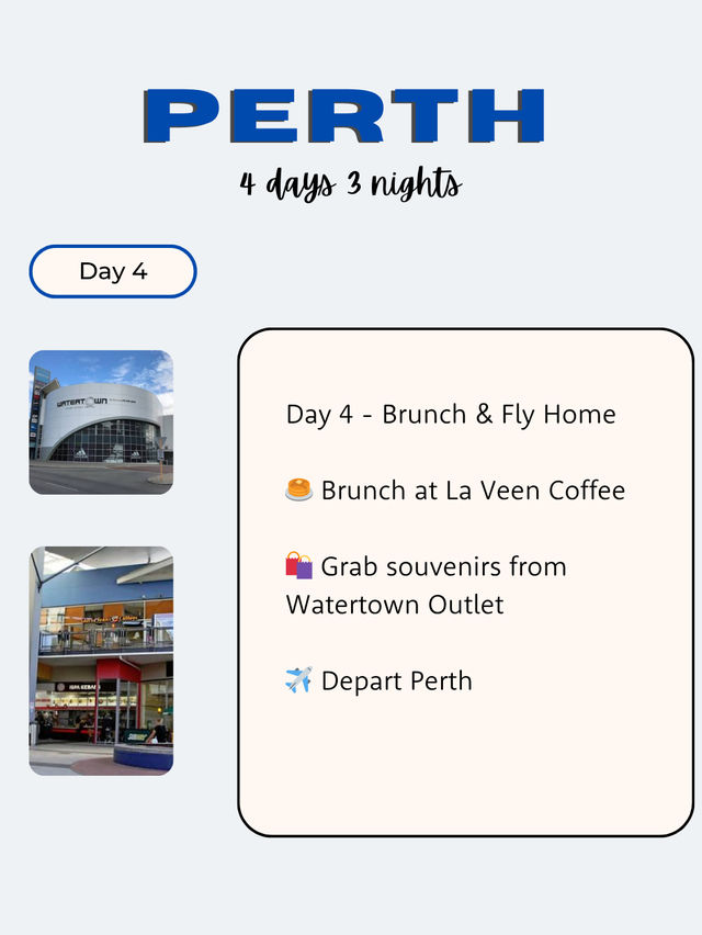 Perth 4 days itinerary for food lover🤏🏼