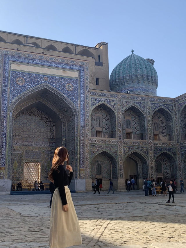 🌟青の都を歩く一日|ウズベキスタン・サマルカンド観光 🌟青の都を歩く一日|ウズベキスタン・サマルカンド観光