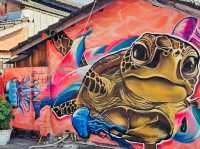 石龜溪貓熊彩繪村