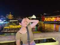 南京✨ 燈火闌珊處,我在「槳聲燈影」裡:夫子廟夜遊秦淮河!