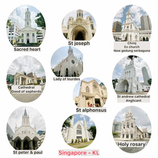Catholic Church Visit on my trip to Singapore