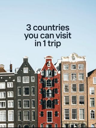 1回のヨーロッパ旅行で3か国を巡るルート！